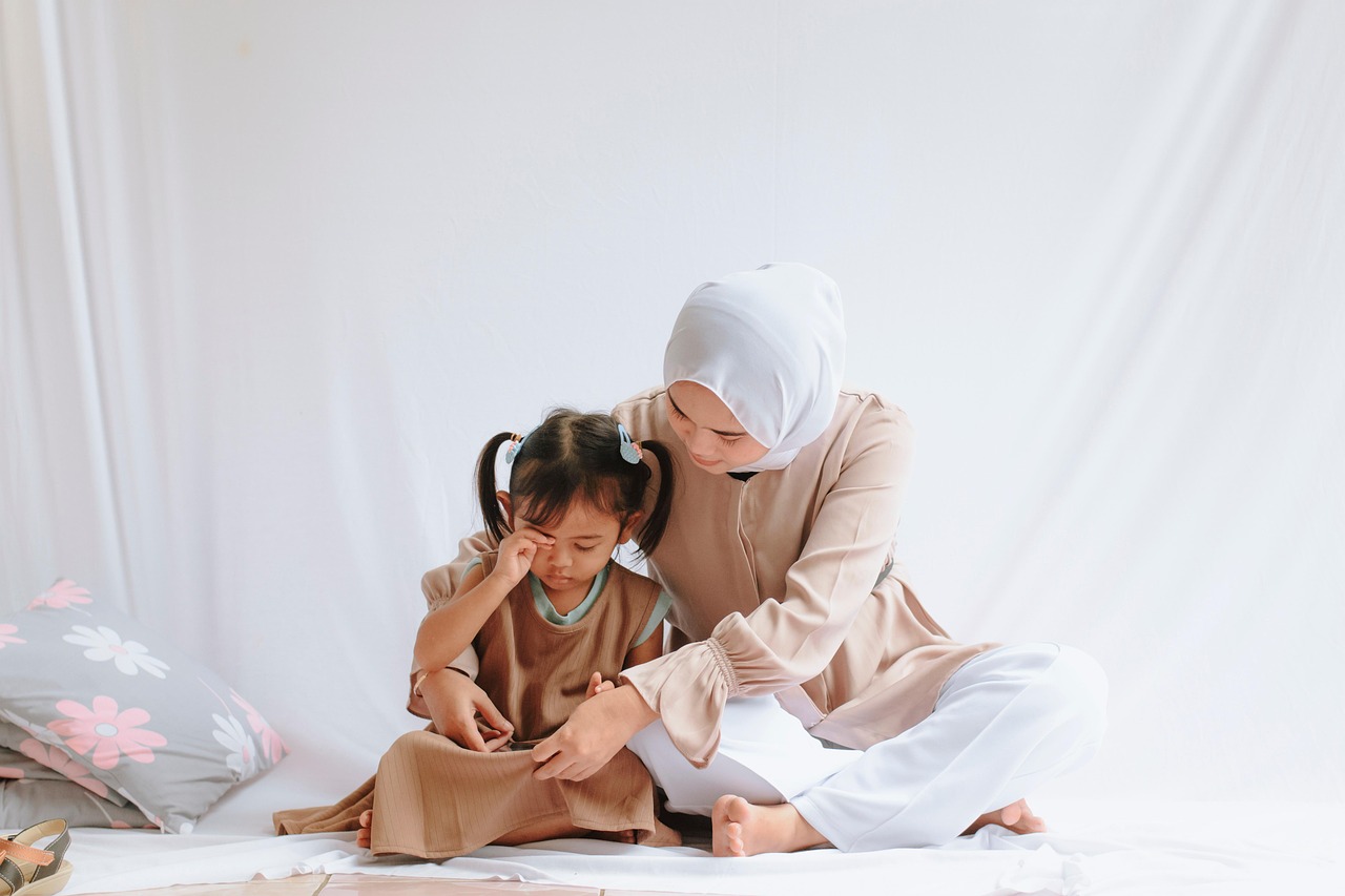 anak perempuan dan ibu